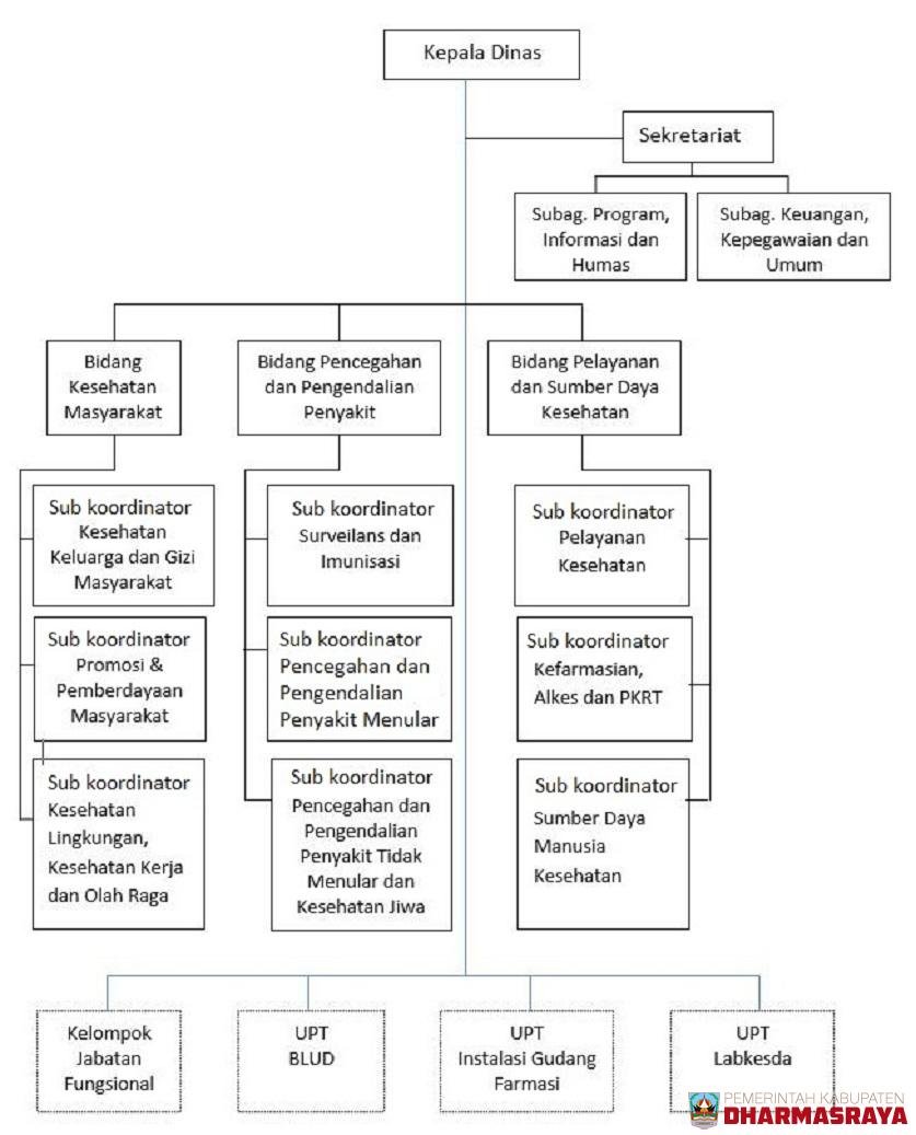 Struktur Organisasi Dinas Kesehatan